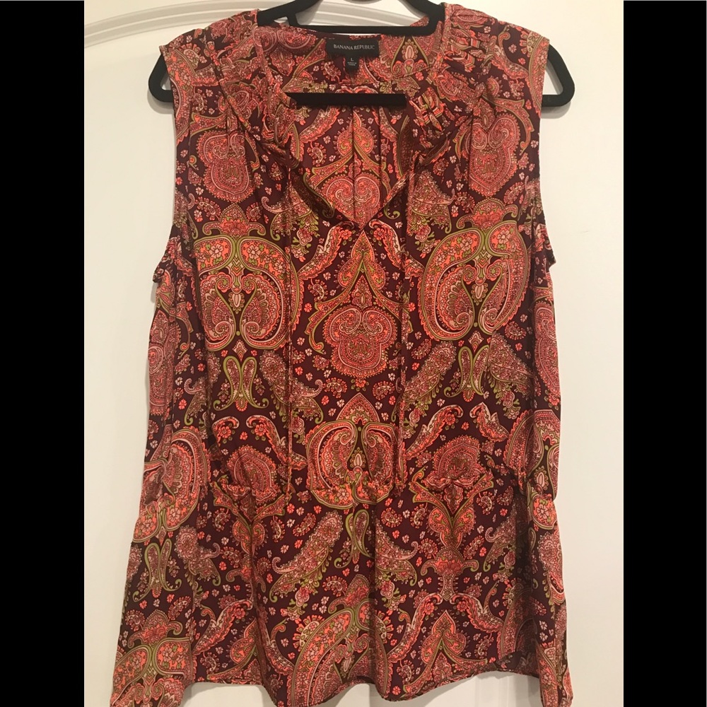 Banana Republic Beautiful Summer Blouse!